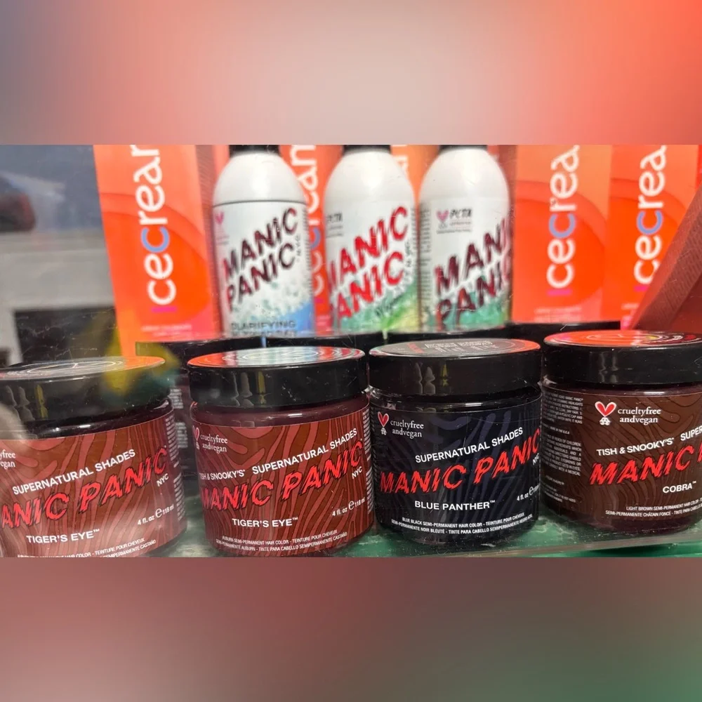 21 pc Set Hair Colour with Manic Panic Color Safe Shampoo - Picture 4 of 7